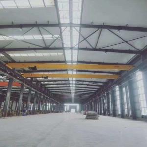 Quality 1-20 Ton Electric Power Single Girder Overhead Crane With Electric Hoist for sale