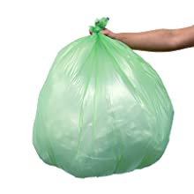 Food Waste Caddy Liner, Biodegradable Bin Liner, Compostable Garbage Bag, Compostable Biodegradable Food Packaging Bag
