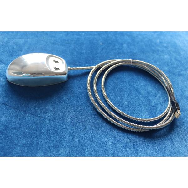 IP65 Dynamic Waterproof Ruggedized CNC Aluminium Alloy Optical Wired Mouse