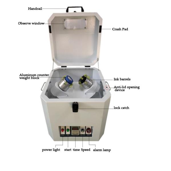 900g Capacity Planetary Centrifugal Ink Mixer with Microcomputer Control and 1000RPM Revolution for SMT Solder Paste