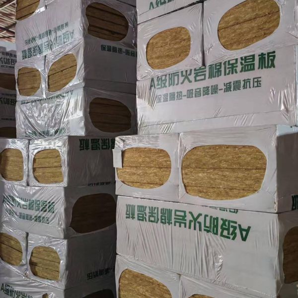 Excellent Fireproof Performance Rock Wool Insulation Boards Rockwool Insulation Sheets Designed for Energy Building Envelope Systems