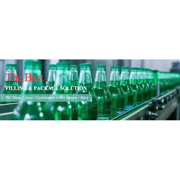 CSD Automatic Glass Bottle Easy to Open Ring Pull Cap Soft Carbonated Drinks Juice Beverage Filling Capper Capping Machine