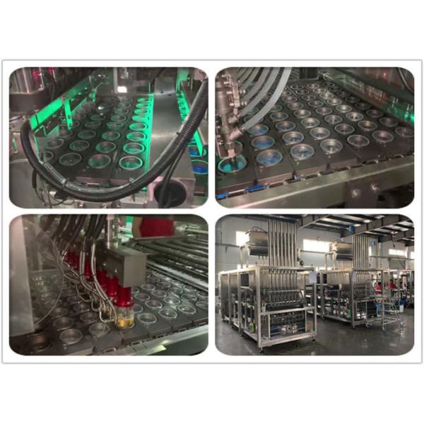 SKP-8 8Lines Plastic Cup Filling Sealing Machine