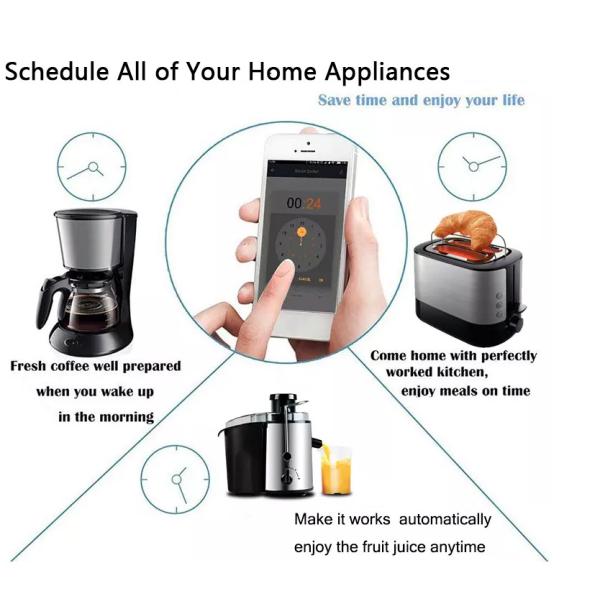 Smart Home Wall Socket Electric Mobile Phone Operation Voice Function Remote Assistance Plug Charger