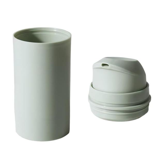 50ml Refillable Airless Pump Bottle with Customization Color Printing for Skincare and Cosmetics