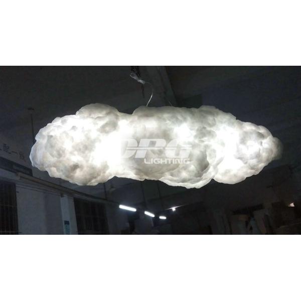 Modern LED Postmodern ideas floating clouds light fixtures bar cafe bar decorated