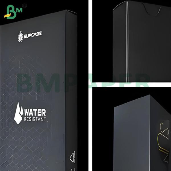 0.8mm Double Side Black Cardboard for Making Packaging Boxes