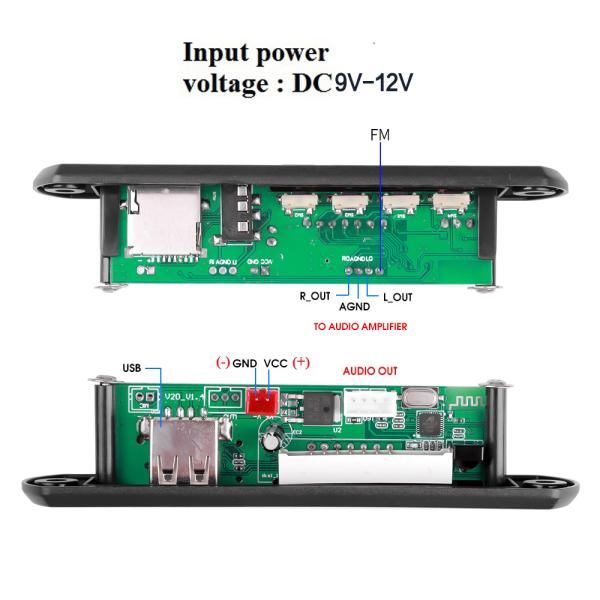 CAR AMPLIFIER product interface