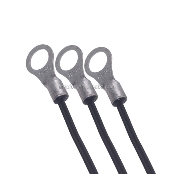 RNB8-10 Cold-pressed OT Terminal Ring Lug Temperature Sensor 10K 3950 Ntc Thermistor for Car New Energy BMS Control Board