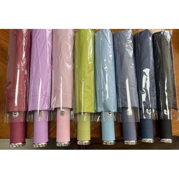 Polyester LED Light Folding Umbrella for Adults Automatic Open and Close Feature
