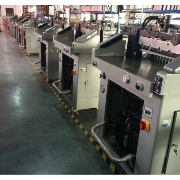 A4 Semi Automatic Paper Cutting Machine With Double Hydraulic System