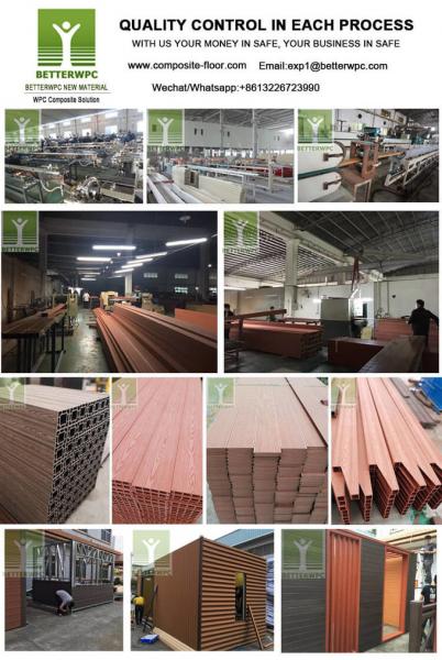 China Fireproof Flameproof Composite Planks Interlocking Wood Plastic Waterproof WPC Wall Panel