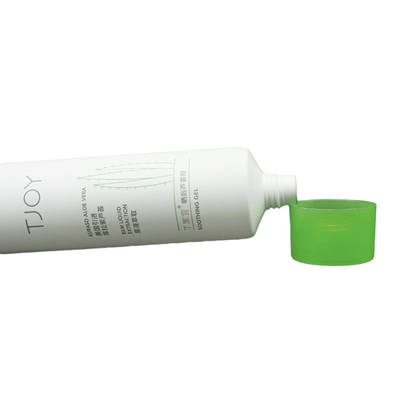 Aloe Vera Gel Plastic Packaging Container 35mm Empty Cosmetic Tubes
