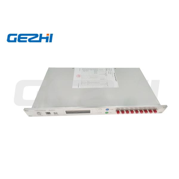Front view of 1U Rackmount Optical Switch Module