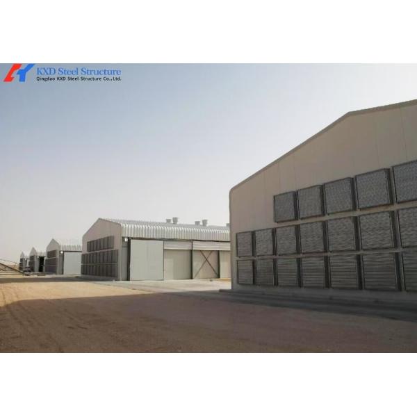 Hot-dip Galvanized Automatic Broiler Chicken Cage System with Adjustable Vents and Corrosion Resistant Design