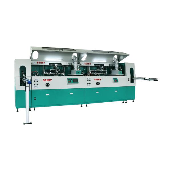 Automatic 1-8 Color 70 Pcs/Min Plastic Bottle UV Screen Printing Machine