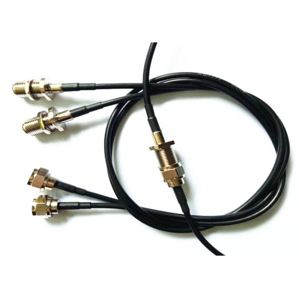 Flexible Camera TV Coaxial Cable , RG174 Coax Cable With Custom Length