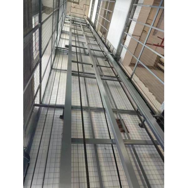 2.5 Tons Guide Rail Hydraulic Elevator Lift for Warehouse Cargo Loading CE