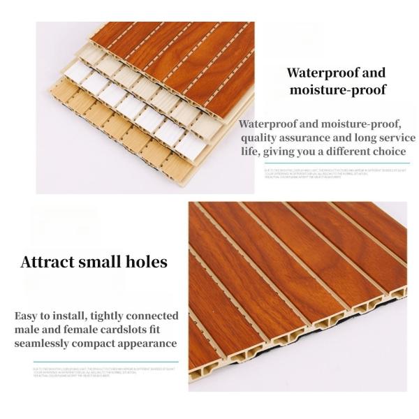 Decorate Your Interior with Damask Pattern WPC Wall Panel and Insulated Slat Wood