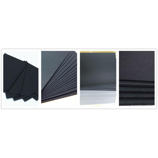 Packaging / printing / wrapping Black Paperboard support customized thickness