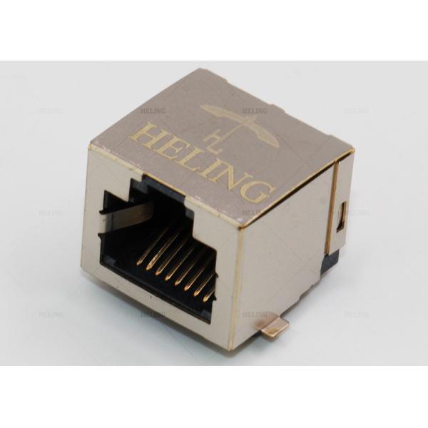 Cat 5 RJ45 Surface Mount Network Jack 8 PINs PCB Right Angle Mounting