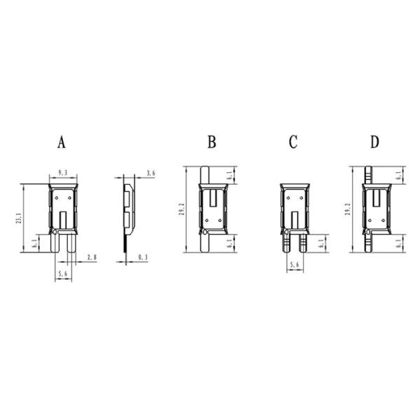 6AP Replace Senstat Current Protection Thermal Cutoff Motor Protector Circuit Breaker For DC Motor