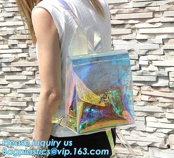 Clear pvc backpack, clear plastic bags, clear backpack transparent backpack, Factory custom popular transparent clear pv