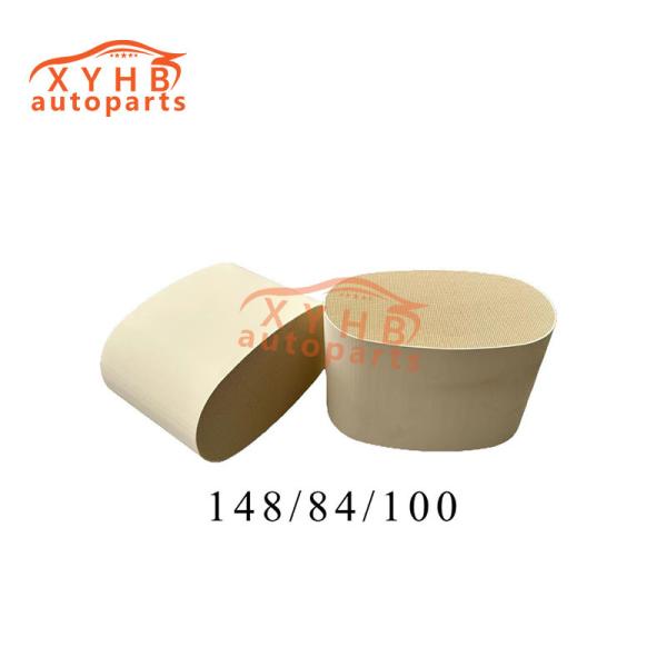 Ceramic Carrier Runway Shape High Quality Three Way Catalytic Filter Element Euro 1-5 Model 148 X 84 X 100