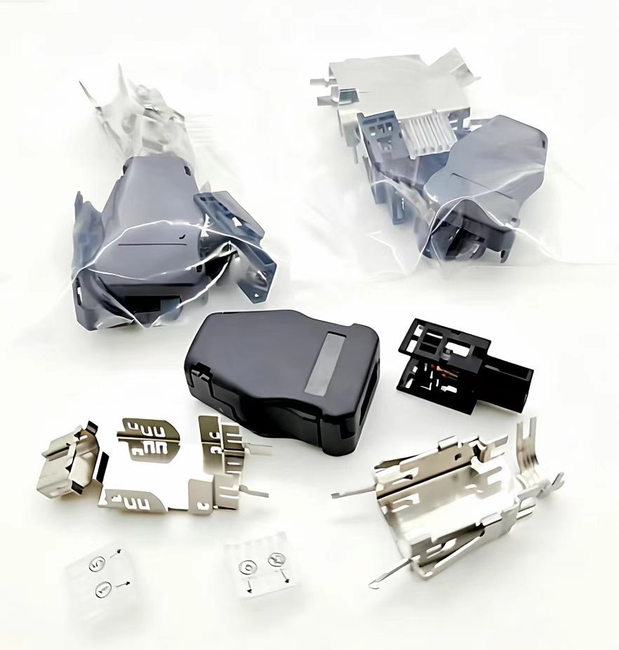 Domestic connector compatible with S200 servo motor encoder cable, drive side connector IX, 0DE61
