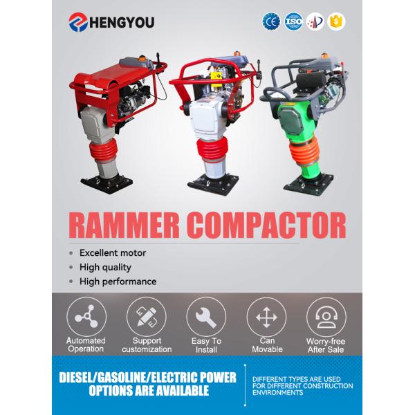 Honda Gx160 Wacker Jumping Jack Rammer Compactor Rammer Hand Compactor Compactor Tamping Rammer