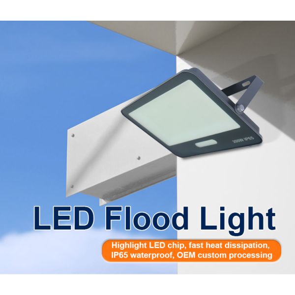 KCD Stadium Motion Sensor Adjustable LED Floodlight IP66 Waterproof Outdoor 20w-200w LED Flood Light