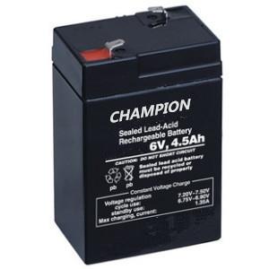 China Sealed Rechargeable 6V 4.5AH Lead Acid Battery Emergency Light Battery ISO / CE on sale