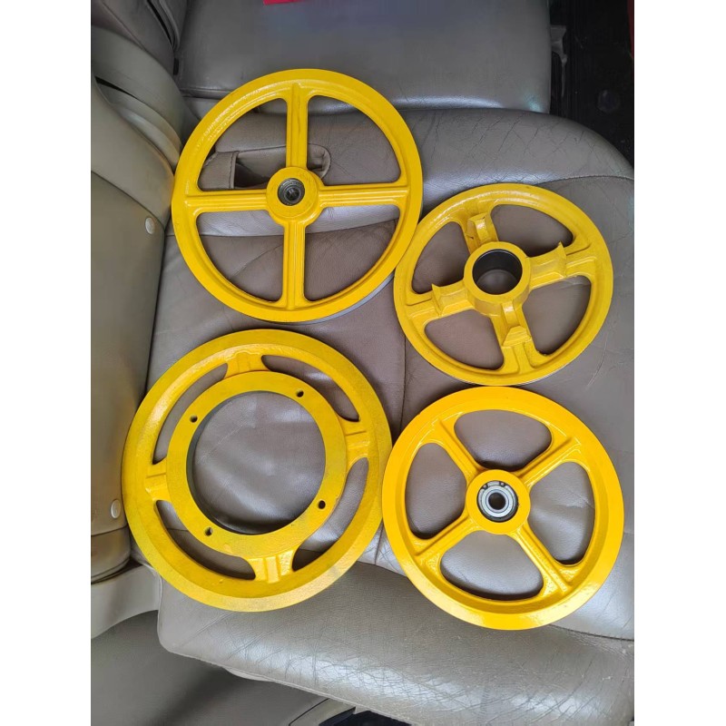 Wear Resistant High Structural Strength Elevator Traction Wheel Precision Machined for Lift Equipment