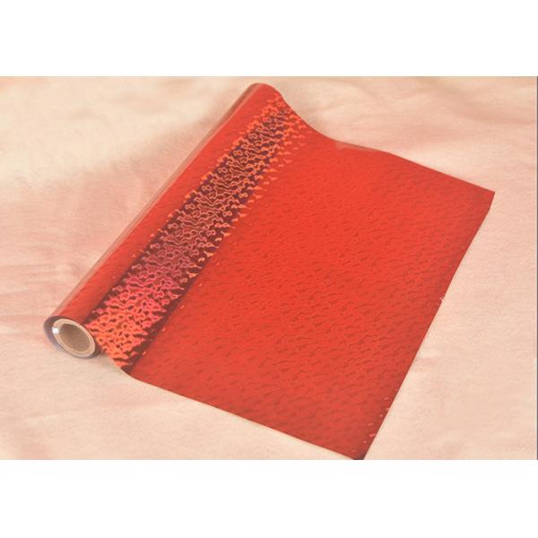 Colorful Three-Dimensional Embossed Decorative Packaging BOPP Glitter Hot Sealing Laminated Film with SGS Certification