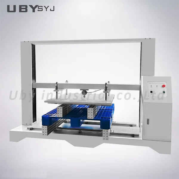 Computer Control Plastic Pallet Strength Compression Tester with Digital Display and Customizable Dimensions