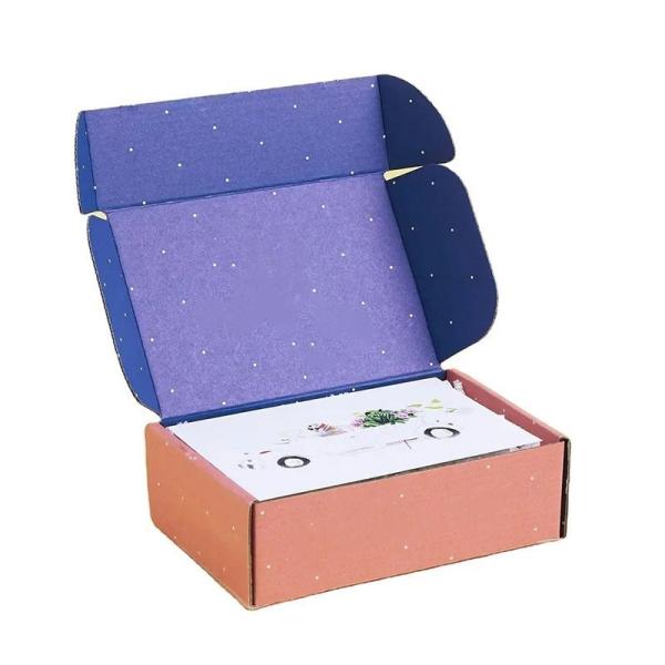 Rigid Cardboard Retail Packaging Box Corrugated Paper Mailer Box Empty Folding Boxes