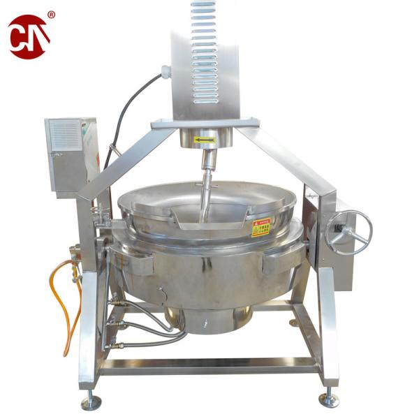 Overseas Installation Semi Automatic Stirring Pot/Planetary Cooking Kettle with Mixer
