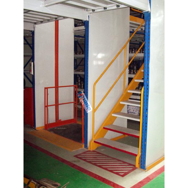 Medium Duty Shelf Supported Mezzanine Multi Level Storage Roll Forming