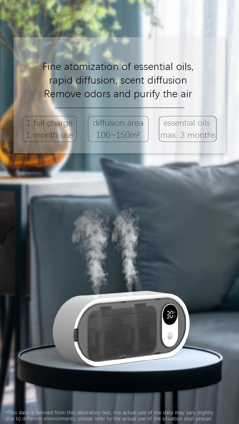 Wall Plug in Machine Commercial Essential Oil Waterless Automatic Aroma Diffuser for Home