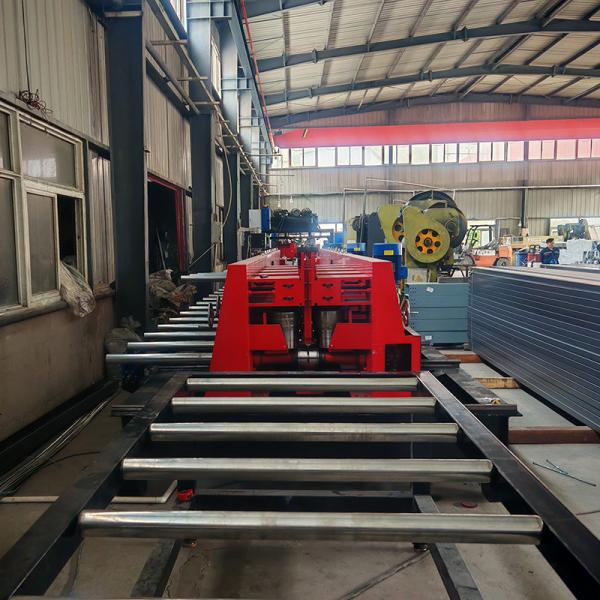 100mm-600mm Cable Tray Roll Forming Machine 220V/380V Voltage Cable Tray Machine