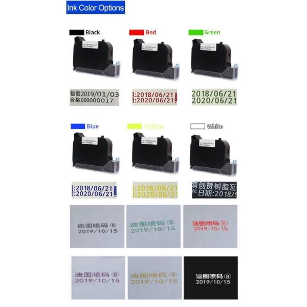Plate Type Quick Dry Ink Cartridge for Hand Printer Online TIJ Printer Inkjet Printer