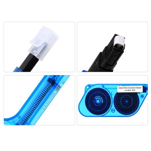 MPO MTP Fiber Optic Connector One Click Cleaner