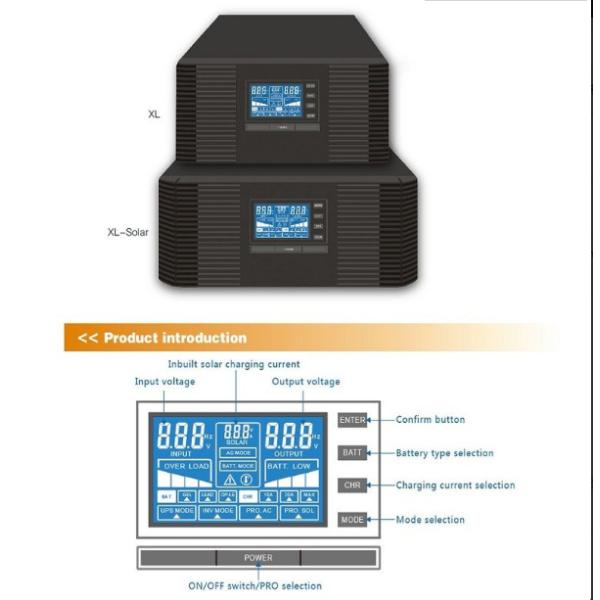 Low Voltage Alarm Inverter Generator With Cooling Fan