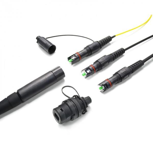 G657A1 H Connector SC APC SM Fiber Optic Patch Cords 4.6mm