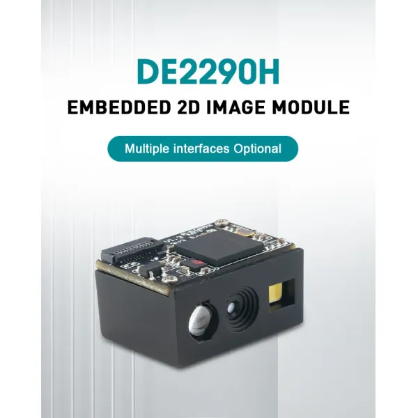 Small High Sensitive 1D 2D Barcode Scanner Module with 300,000 Global Pixel and 640*480 Image Sensor