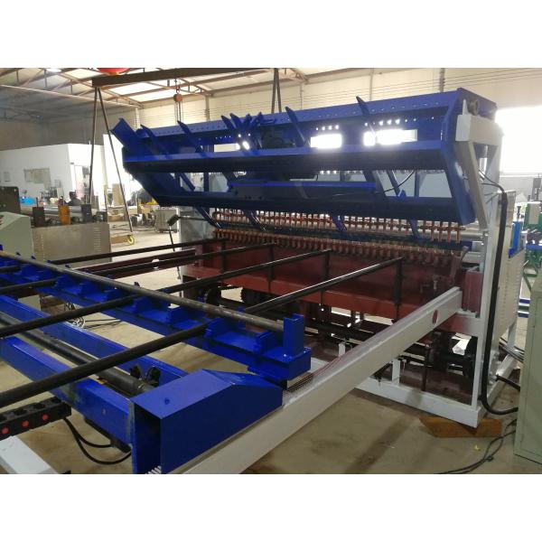 PLC Control Automatic Fence Mesh Welding Machine For Railway Guard Fence