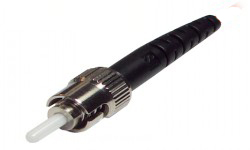 Fiber Optics Connector ST Single Mode Simplex 0.9mm , 2.0mm , 3.0mm