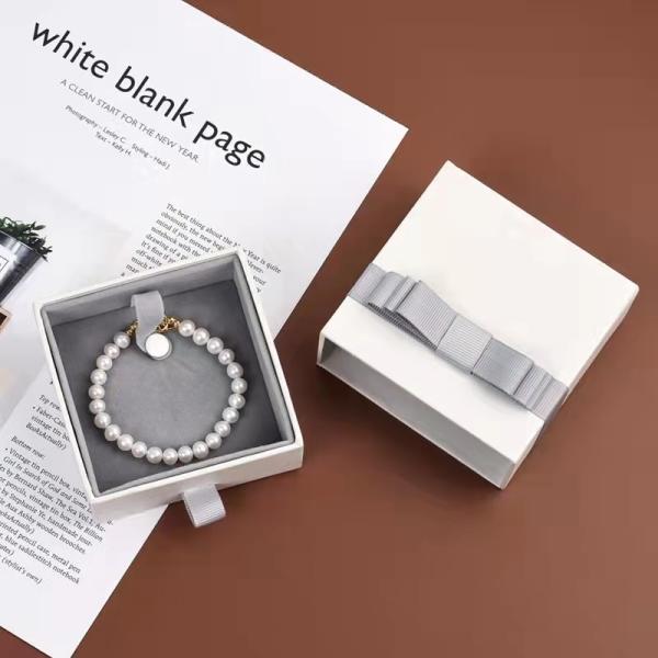 Sturdy Long Lasting Drawer Packaging Box Recyclable Fancy Packaging Box For Jewelry