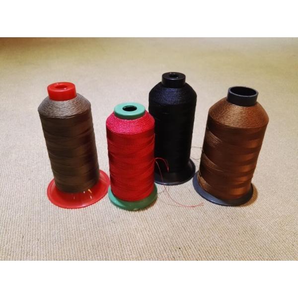 High Flame Retardant Shoes Polyester Sewing Thread 250g / Spool