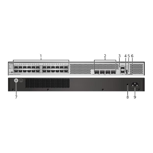 24 Port Gigabit Network Huawei Cloudengine Switch S5735-L24T4S-A